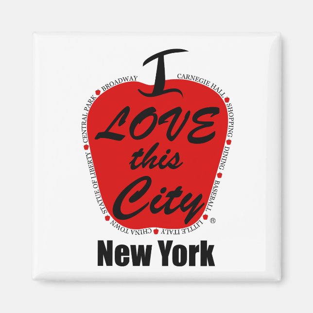 2 Inch Square Magnet (Front)