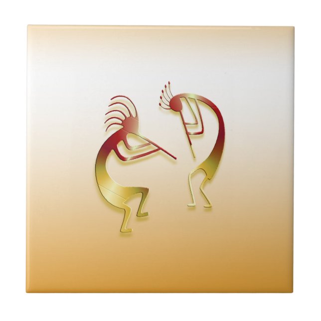 2 Kokopelli #40 Tile (Front)