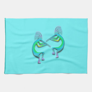 2 Kokopelli #87 Tea Towel