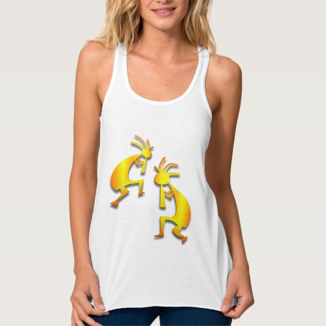 2 Kokopelli #8 Singlet (Front)