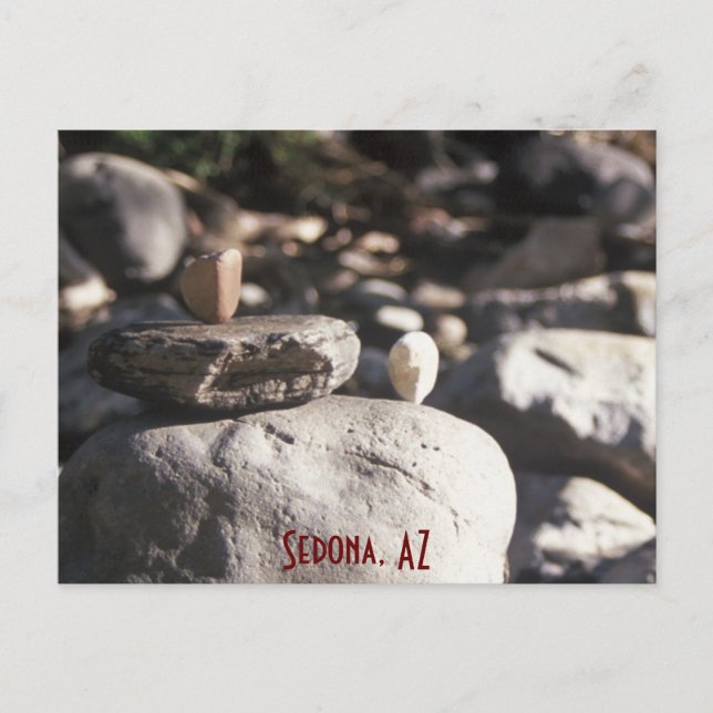 2 'lil rocks postcard (Front)