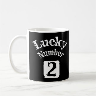 2 - Lucky Number 2 Luck Coffee Mug