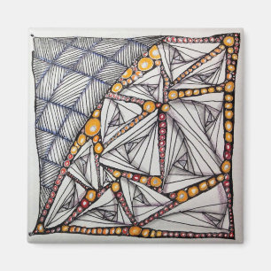2" Magnet w/Original Art