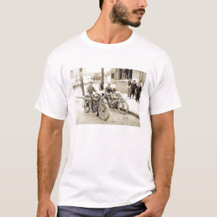 2 men on motorcycles shirt