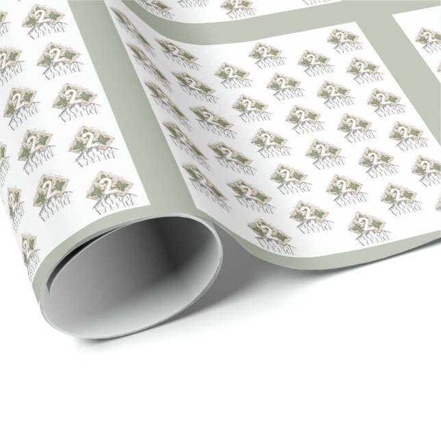 2 Mountain Warrior Post-Its Wrapping Paper (Roll Corner)