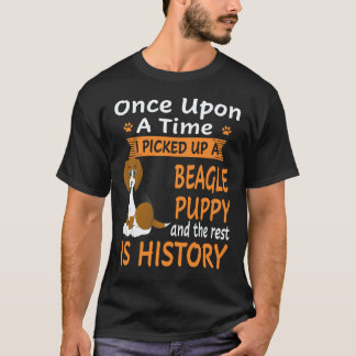 2 One Upon A Time - Beagle Puppy Beagle T-Shirt