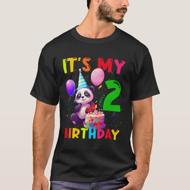 2 Panda 2Nd Panda T-Shirt (Front)