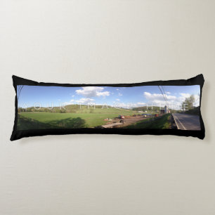 2-Panoramic Photo Black Custom Body Pillow