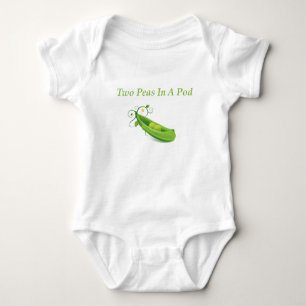 2 Peas in A Pod, Baby Creeper), for twins Baby Bodysuit