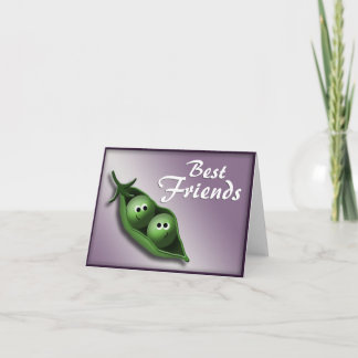 2 Peas in a Pod ~ Best Friends Notecards