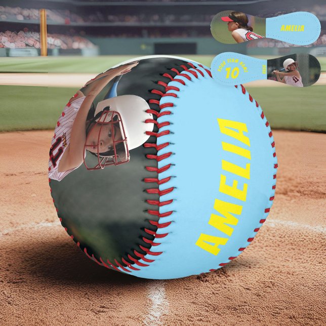 2 Photo Blue Player Number Team Name Softball (Creator Uploaded)