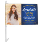 2 Photo Congrats Royal Blue Gold Yellow Graduation