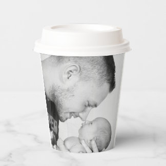 2 Photo Custom Double Sided  Paper Cups