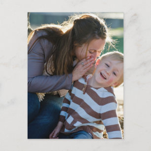 2 Photo Custom  Postcard