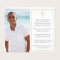 2 Photo Funeral Memorial Folded Prayer Cards