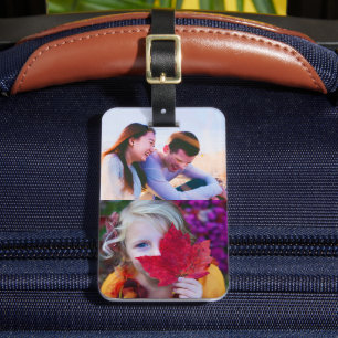 2 Photo Luggage Travel Tag