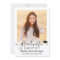 2 Photo Modern Simple Script Elegant Graduation