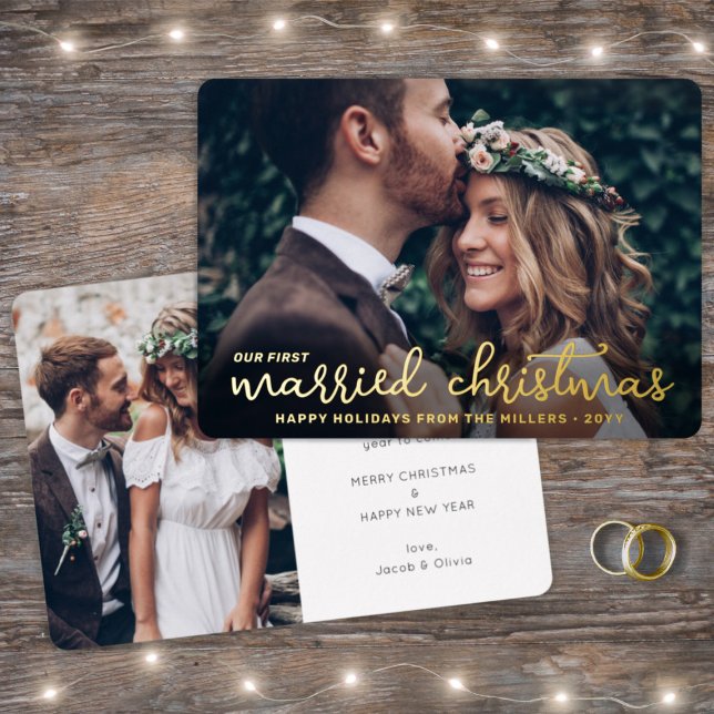 2 Photo Newlyweds 1st Married Christmas Script (Creator Uploaded)