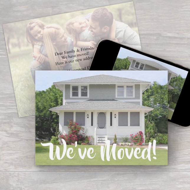 2 Photo We've Moved New Home Change of Address Announcement (Creator Uploaded)