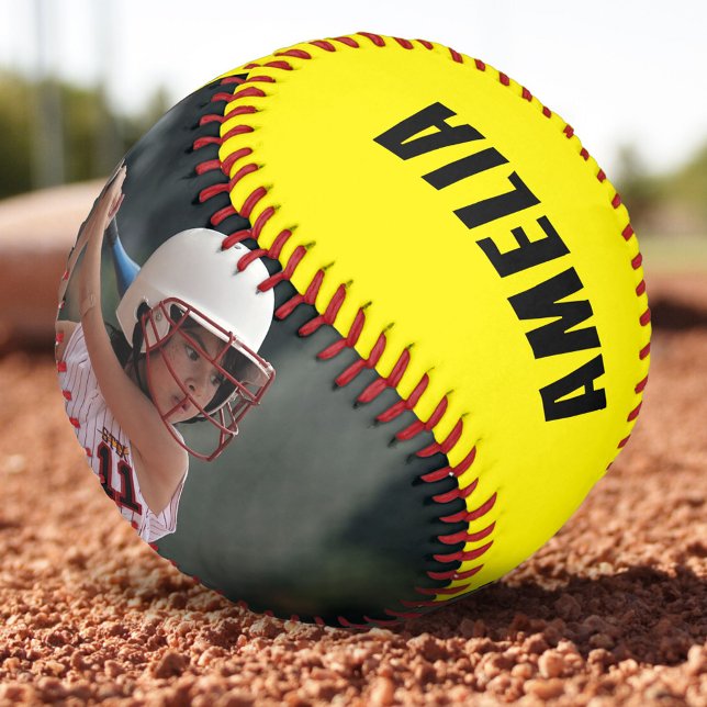 2 Photo Yellow Player Number Team Name Softball (Creator Uploaded)