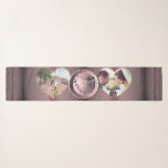 2 Photos 7th Copper Wedding Anniversary Scarf<br><div class="desc">Everyone deserves a heart emblem to mark their milestones and for your wedding anniversary it is no different. So, I've designed a copper-like medallion along with your gorgeous pics in heart frames for just that! I'm also available for any customisation or custom illustration made just for you. Please message me...</div>