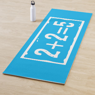 2 plus 2 equals 5 yoga mat