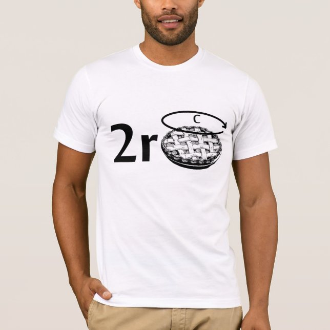2*r*pie T-shirt (Front)