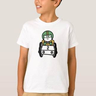 2 Racing Car Kids T-shirts