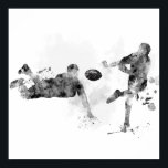 2 RUGBY PLAYERS - POSTER<br><div class="desc">Products featuring rugby players</div>