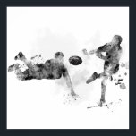2 RUGBY PLAYERS - POSTER<br><div class="desc">Products featuring rugby players</div>