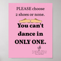 2 Shoes or None Lt. Pink Dance Studio