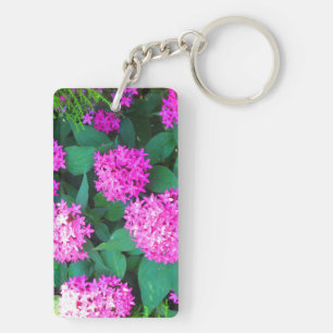 2 side Printed DIY easy add or replace photo image Key Ring