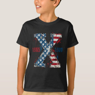 (2 Sided)4th Of July Trump American Flag Usa T-Shirt