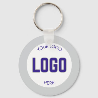 2 sided Logo on Clean Company Business Key Ring