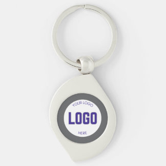 2 sided Logo on Clean Company Business  Key Ring