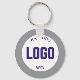2 sided Logo on Clean Company Business Key Ring