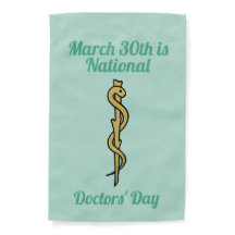 2-sided National Doctors’ Day 