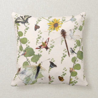 2-sided Nature's Colorful Good Earth whimsical: Cushion