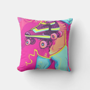 2 Sided Roller Skate Pillow