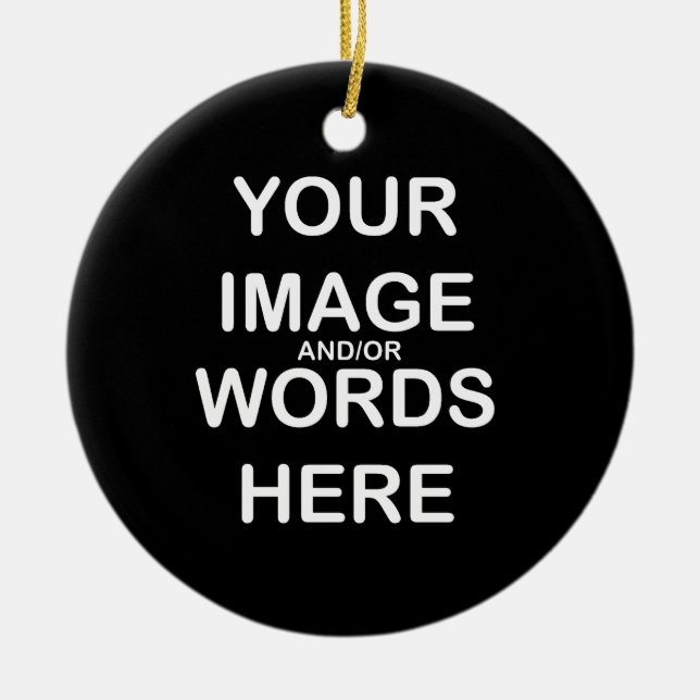 2 SIDES / DO IT YOURSELF ~ Ornament (Front)