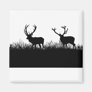 2 Stag picture Magnet