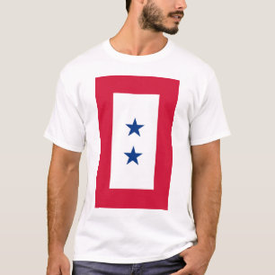 2-Star Blue Star Service Banner T-Shirt