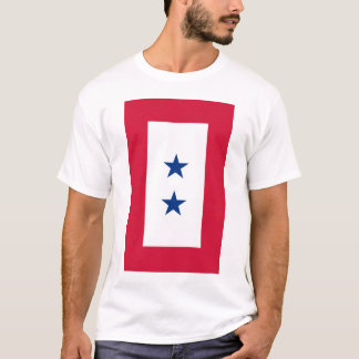 2-Star Blue Star Service Banner T-Shirt