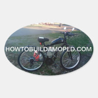 2-Stroke Motorised Bicycle Engine Decal Kit