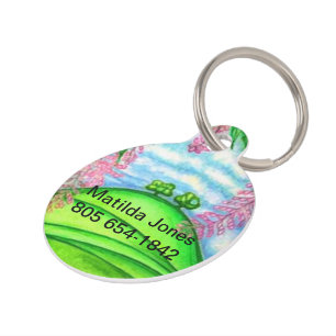 2 Trees Pet Tag