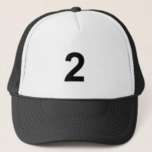 2 TRUCKER HAT