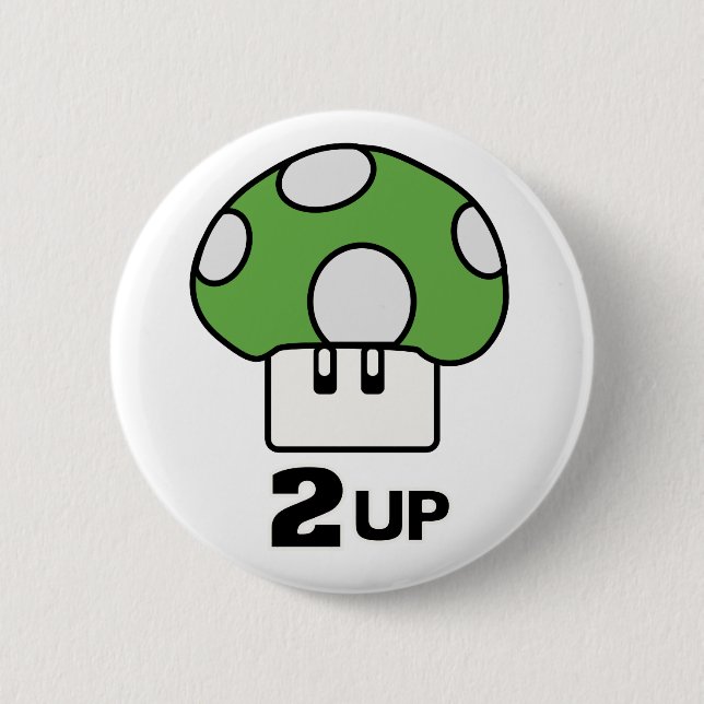 2 Up mushroom Button (Front)