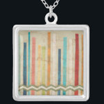 2-Up Paper Fences IV Silver Plated Necklace<br><div class="desc">Home Décor</div>