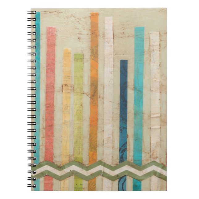 2-Up Paper Fences IV Spiral Notebook (Front)