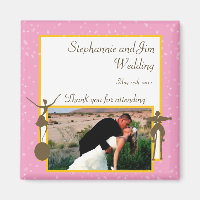 2"x2" Announcement Magnet Carnival